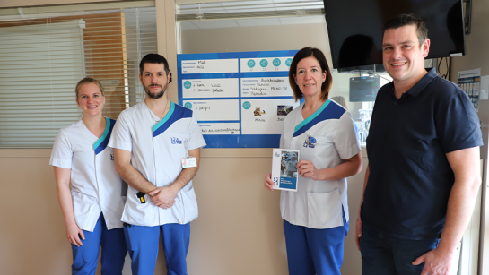 Intensieve zorgen - oriëntatiebord