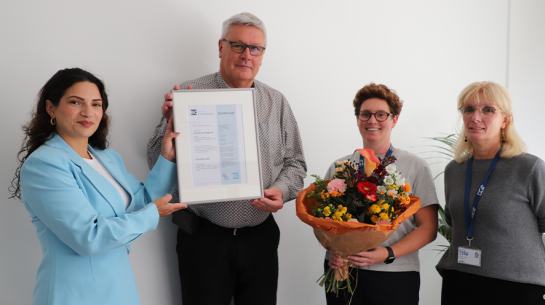 Overhandiging ISO-certificaat AZ Sint-Jan Brugge