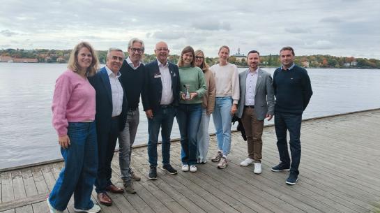 Prijsuitreiking op het jaarlijkse ProBio-congres in Stockholm-Zweden