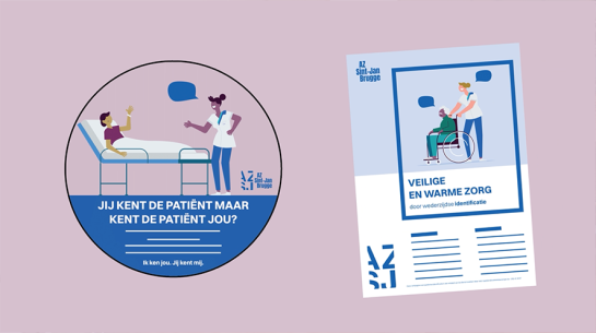 Campagne patiëntidentificatie AZ Sint-Jan Brugge