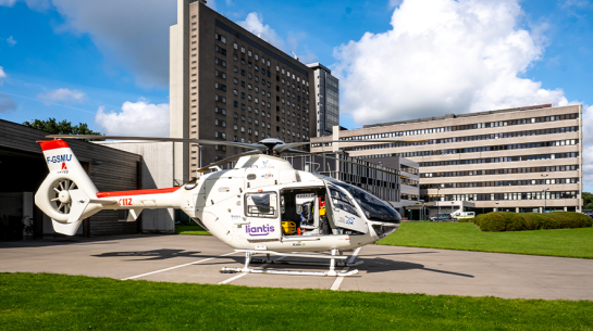 MUG-helikopter AZ Sint-Jan Brugge